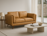 Sidney 2 Seater Leather Sofa
